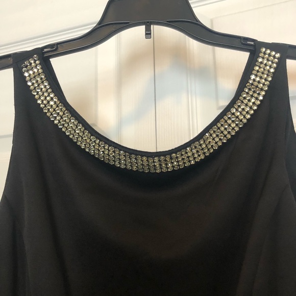 SD Collection Little Black Dress Fit Flare Cocktail Holiday Party - Picture 9 of 11